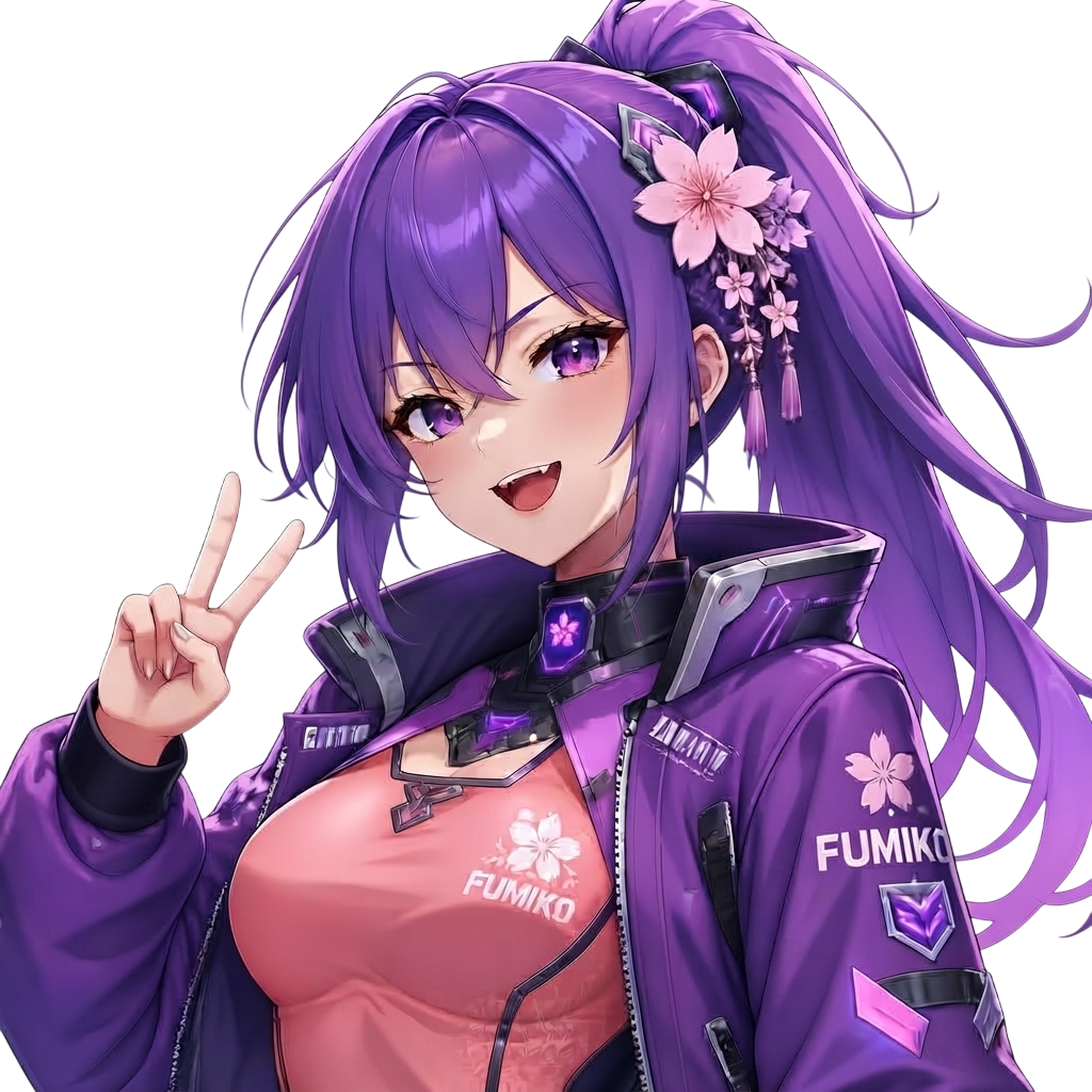 Fumiko (文子) Character Illustration